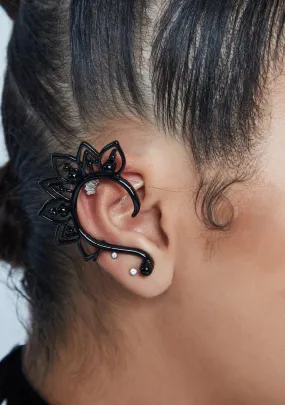 Flower Ear Cuffs