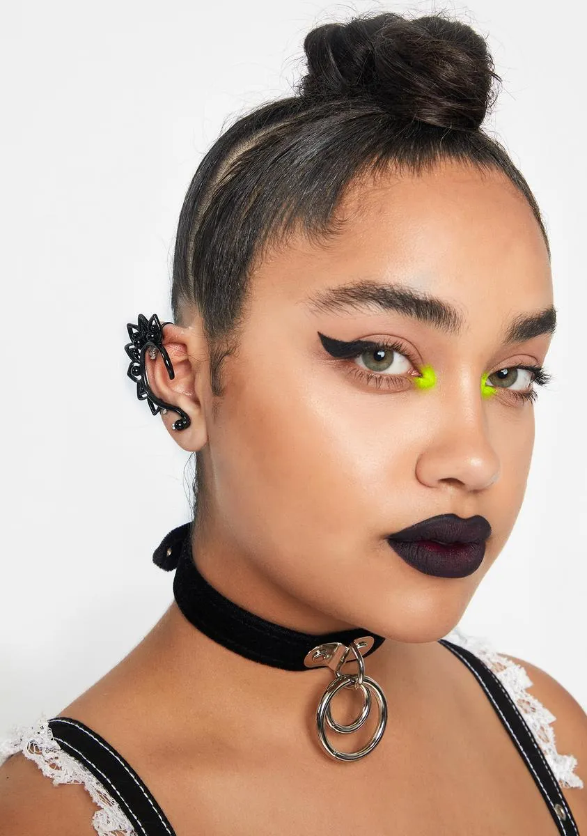 Flower Ear Cuffs
