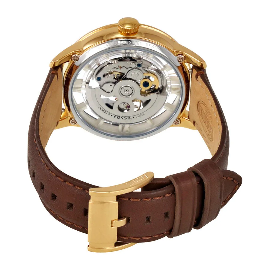 Fossil Townsman Automatic Transparent Dial Men's Watch ME3043