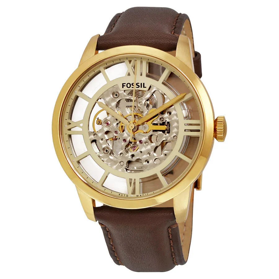 Fossil Townsman Automatic Transparent Dial Men's Watch ME3043