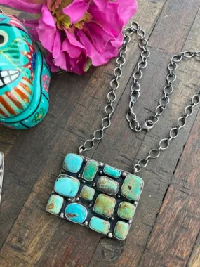 Freeform Kingman Necklace #4