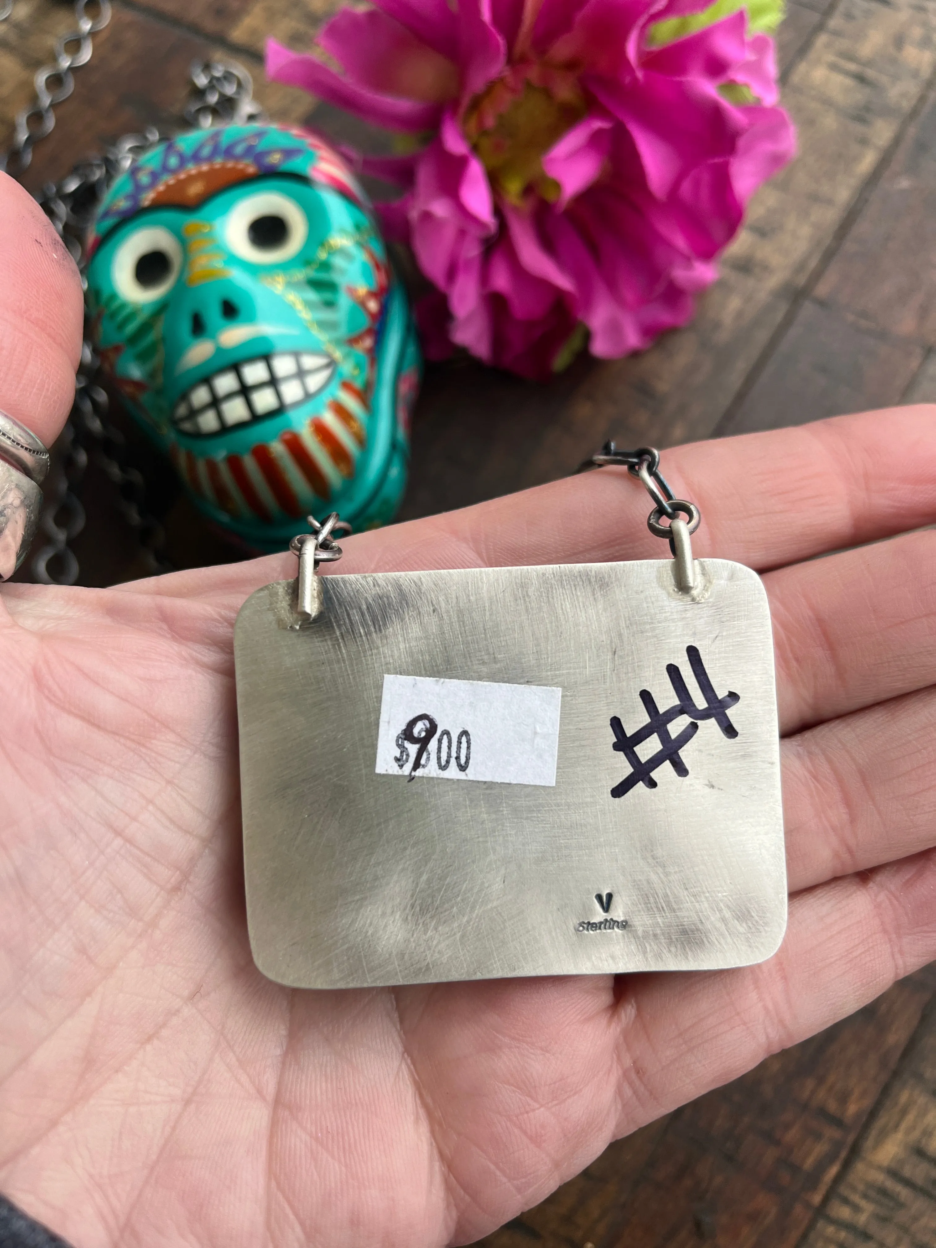 Freeform Kingman Necklace #4
