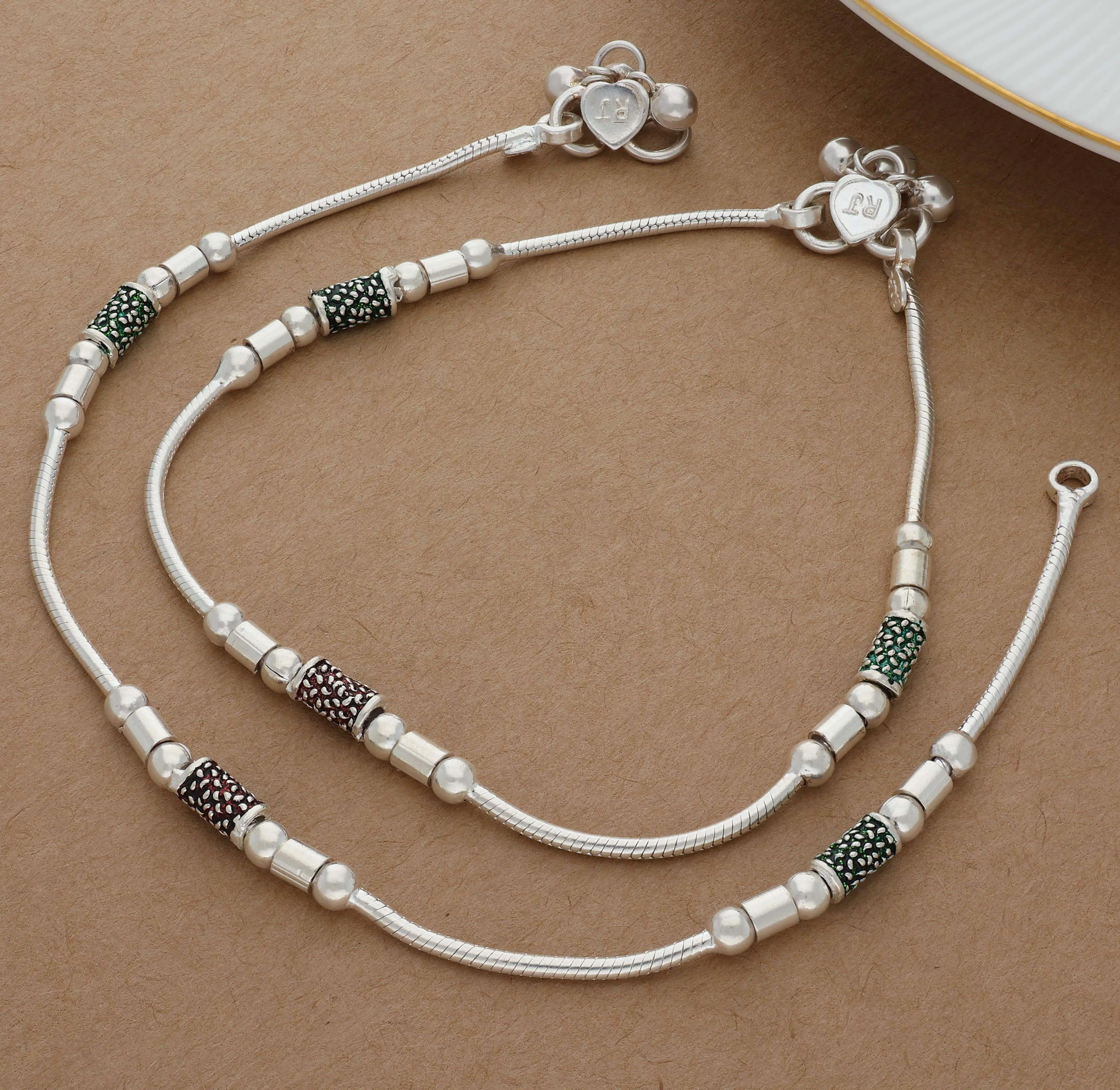 Glorious Silver Anklet