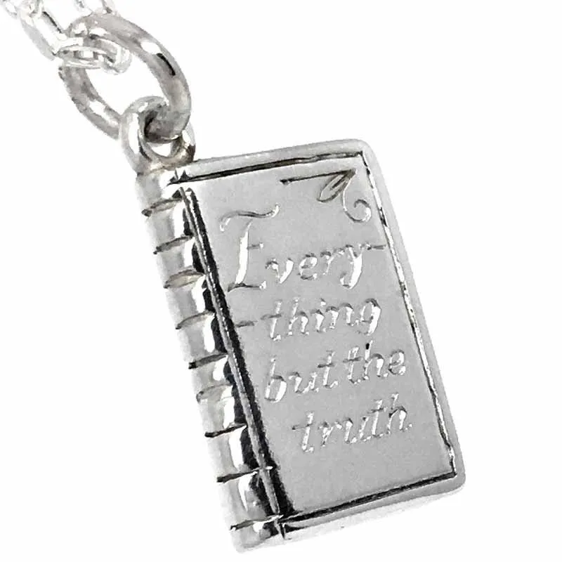 Gold Book Charm
