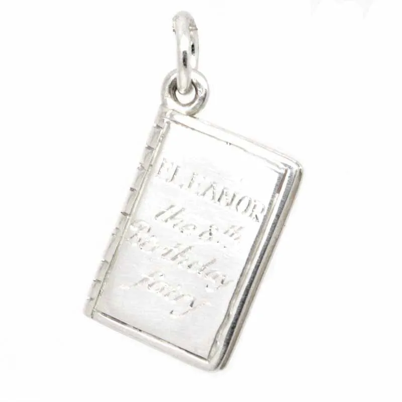 Gold Book Charm