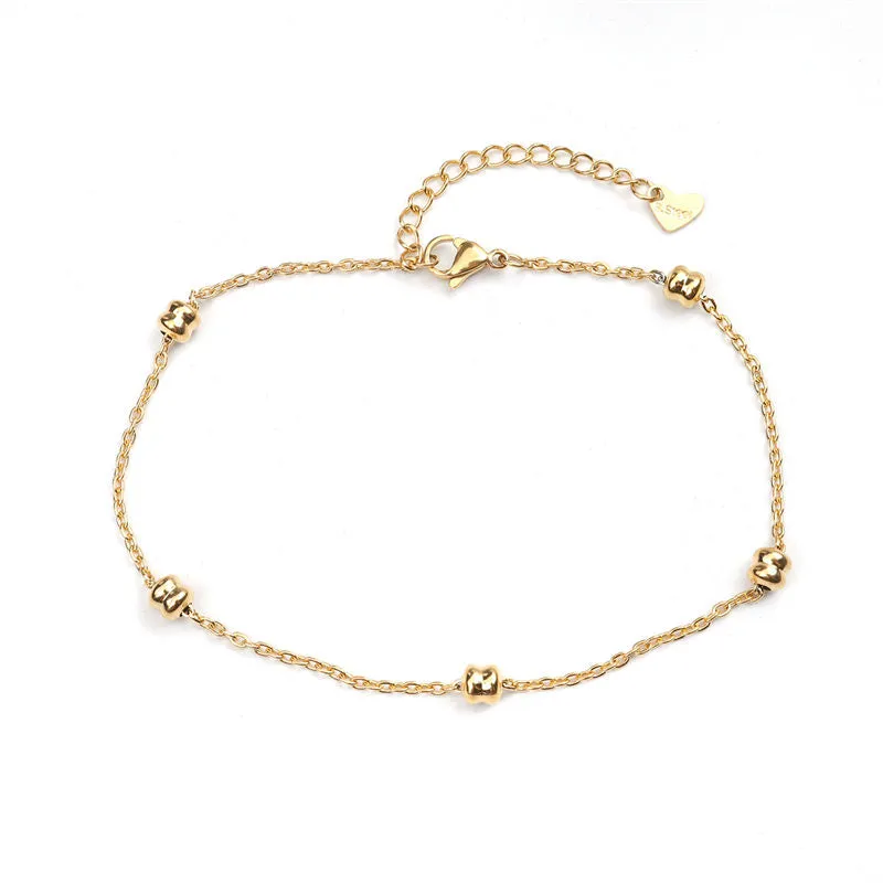 Gold Color On Foot Ankle Bracelets Foot-chain Barefoot Female Jewelry