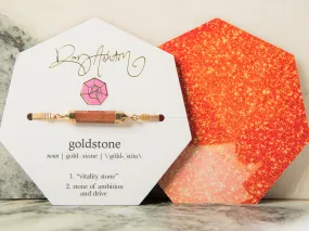Goldstone Gemstone Choker