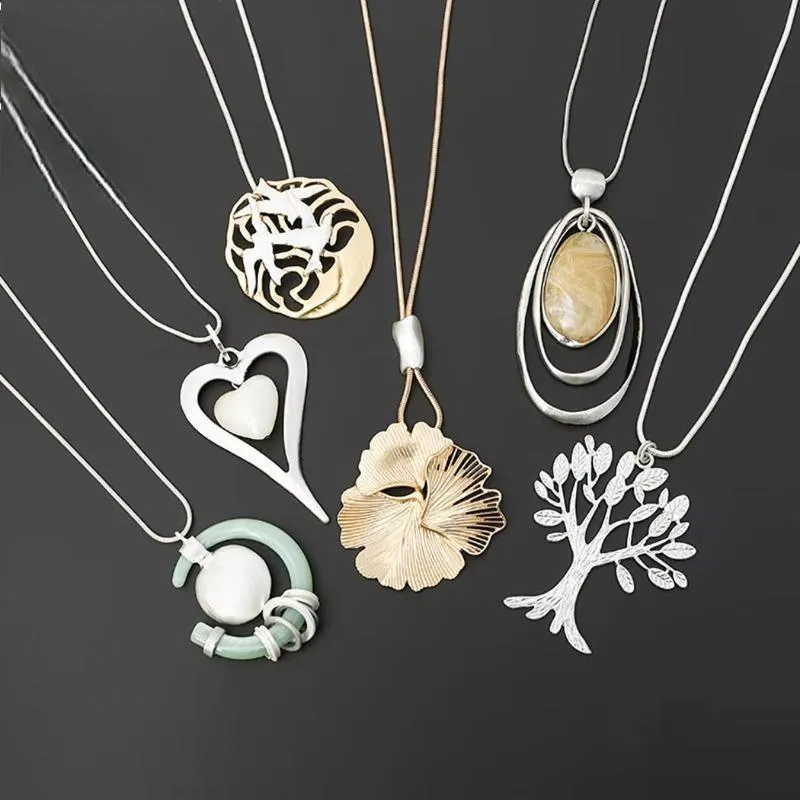 Gothic Statement Necklace Choker Kpop Jewelry Pendant for Women