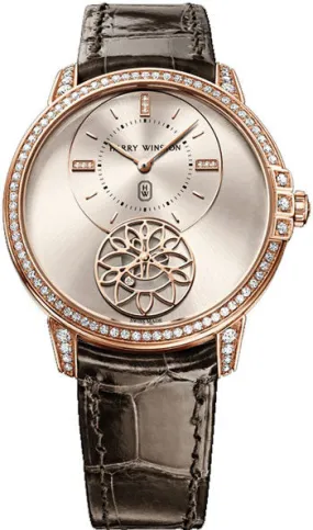 Harry Winston Midnight Champagne Rose-toned Dial Automatic Men's Watch MIDASS39RR001