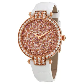 Harry Winston Premier Diamond Pave Dial Ladies Watch PRNAHM36RR011