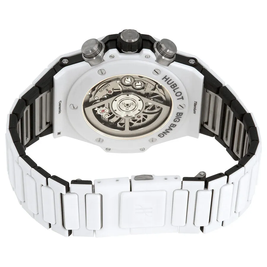 Hublot Big Bang Unico Automatic Men's White Ceramic Watch 411.HX.1170.HX