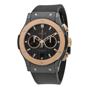 Hublot Classic Fusion Automatic Black Carbon Fiber Dial Black Rubber Men's Watch 541.CO.1780.RX