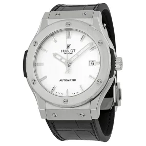 Hublot Classic Fusion Automatic White Dial Black Leather Men's Watch 511NX2610LR 511.NX.2610.LR