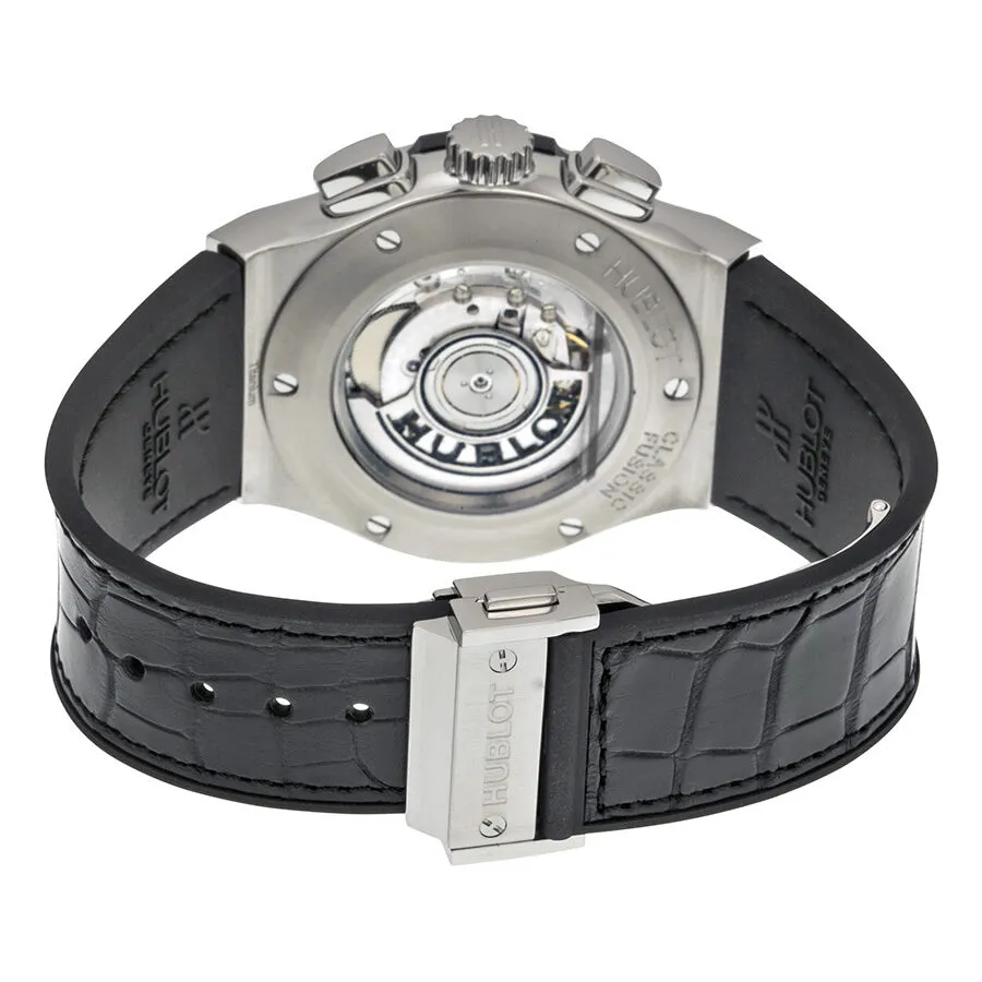 Hublot Classic Fusion Black Dial Black Leather Automatic Men's Watch 521.NX.1170.LR