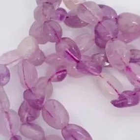 Lavender Amethyst Polished Pebble Anklet/Bracelet