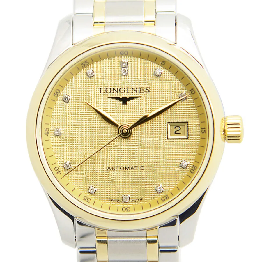 Longines Master Collection Automatic Diamond Ladies Watch L2.257.5.38.7