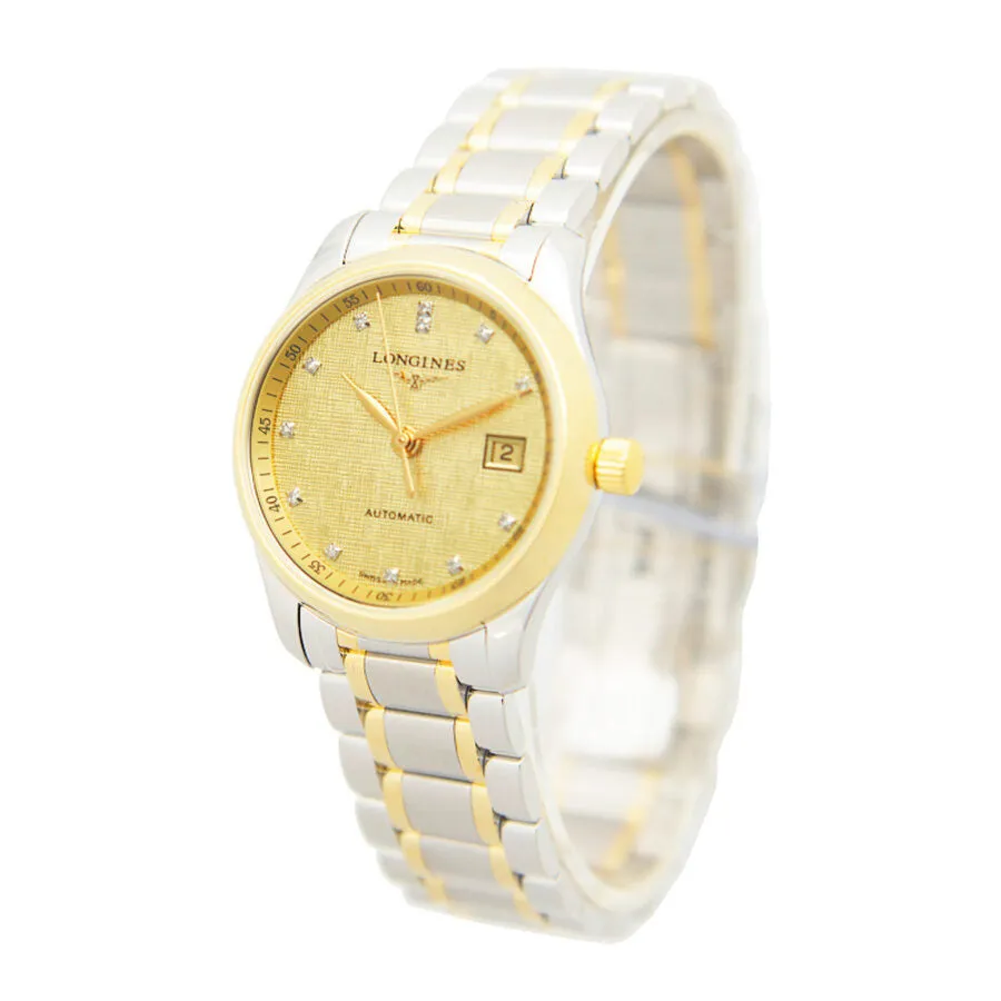 Longines Master Collection Automatic Diamond Ladies Watch L2.257.5.38.7