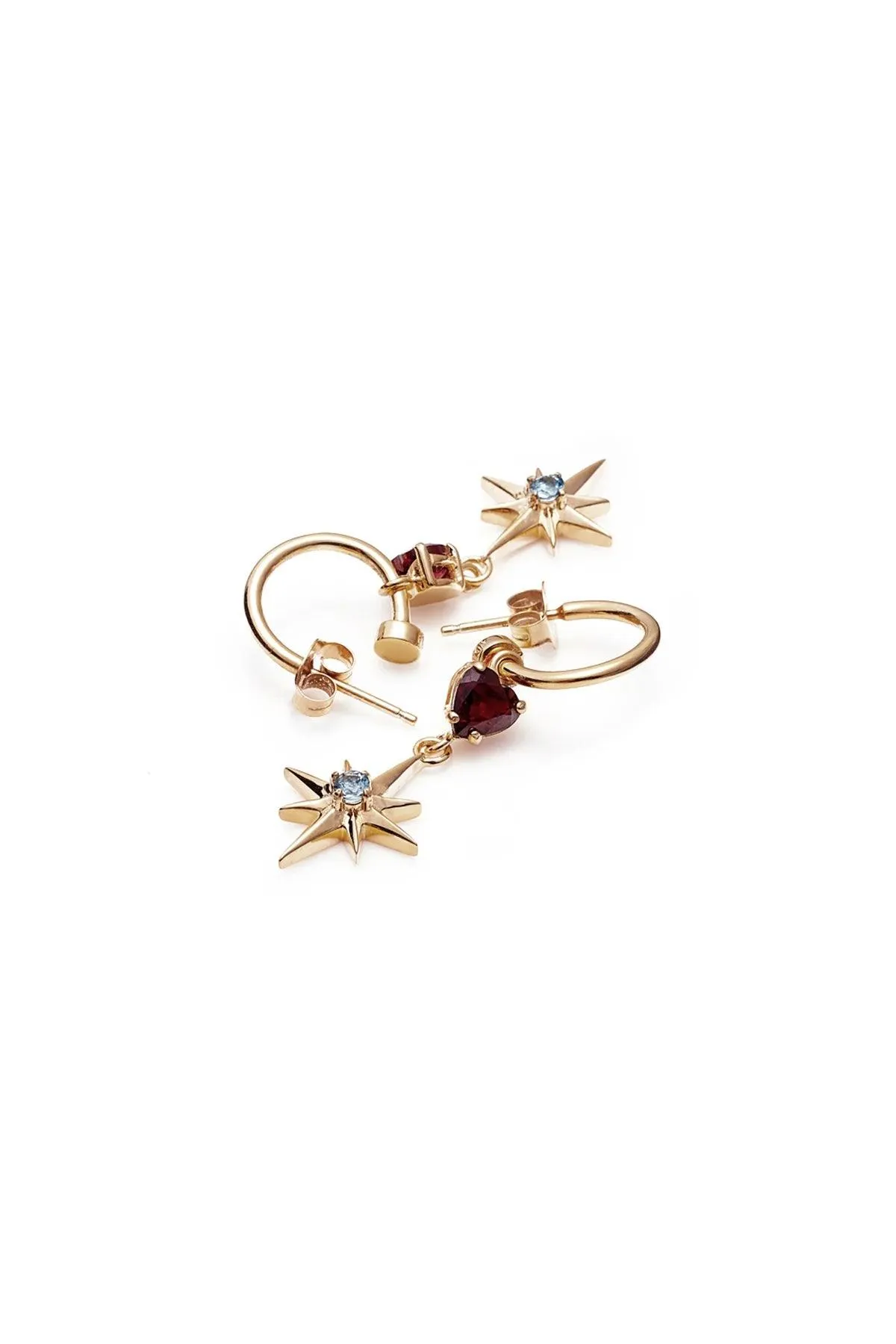 Love Star Earrings - Gold Plated