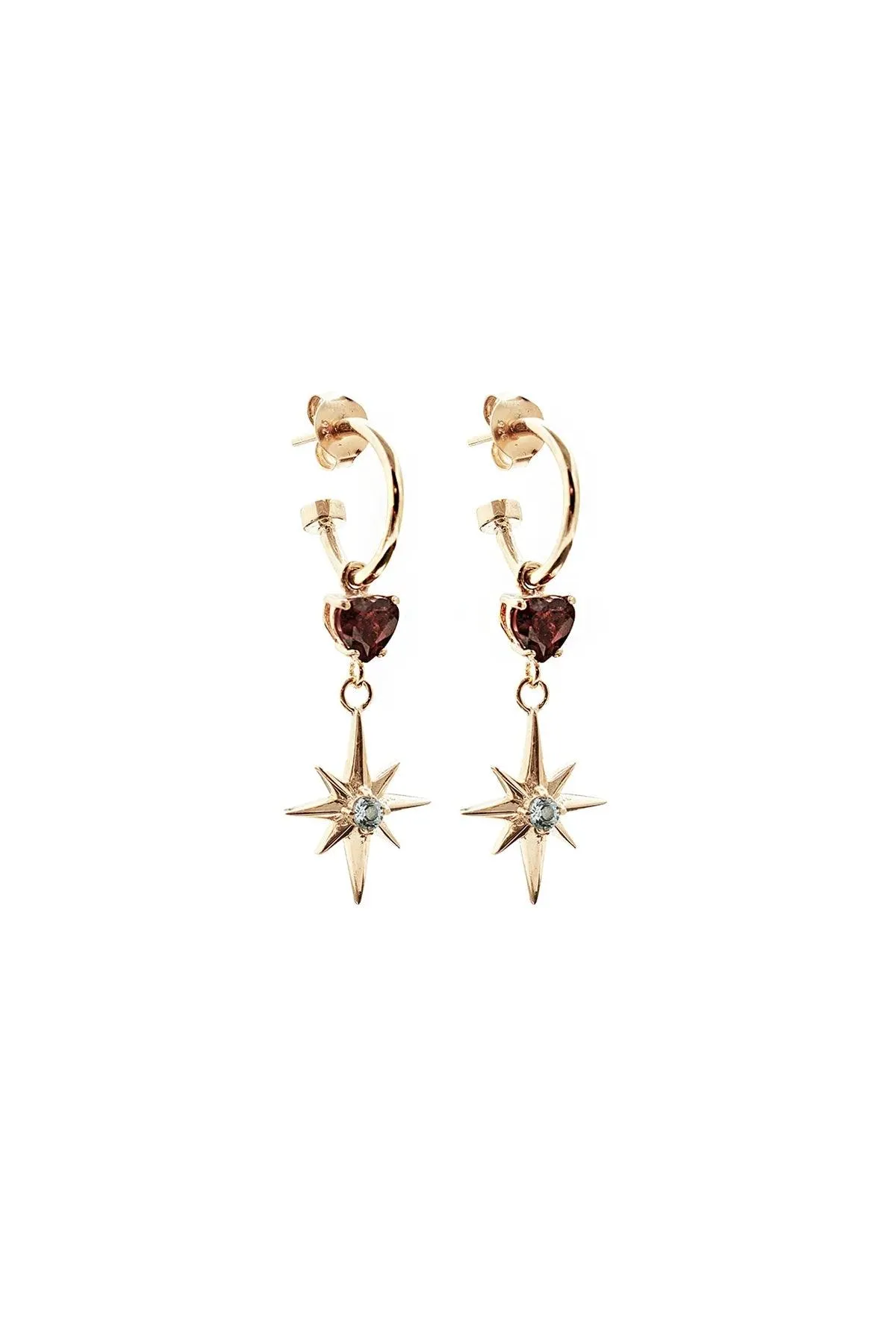 Love Star Earrings - Gold Plated