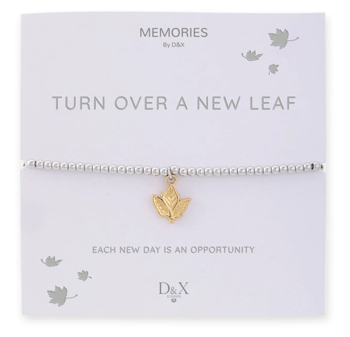 Memories Bracelet - Turn Over A New Leaf
