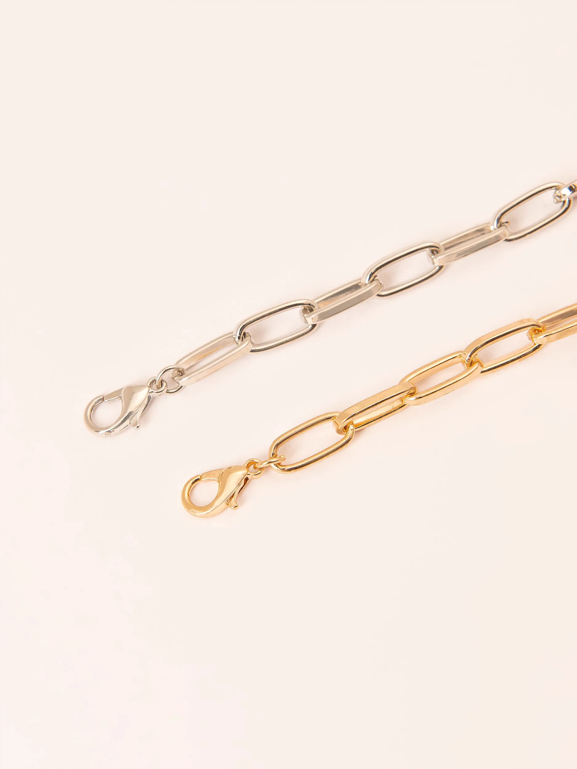 Metallic Friendship Bracelet