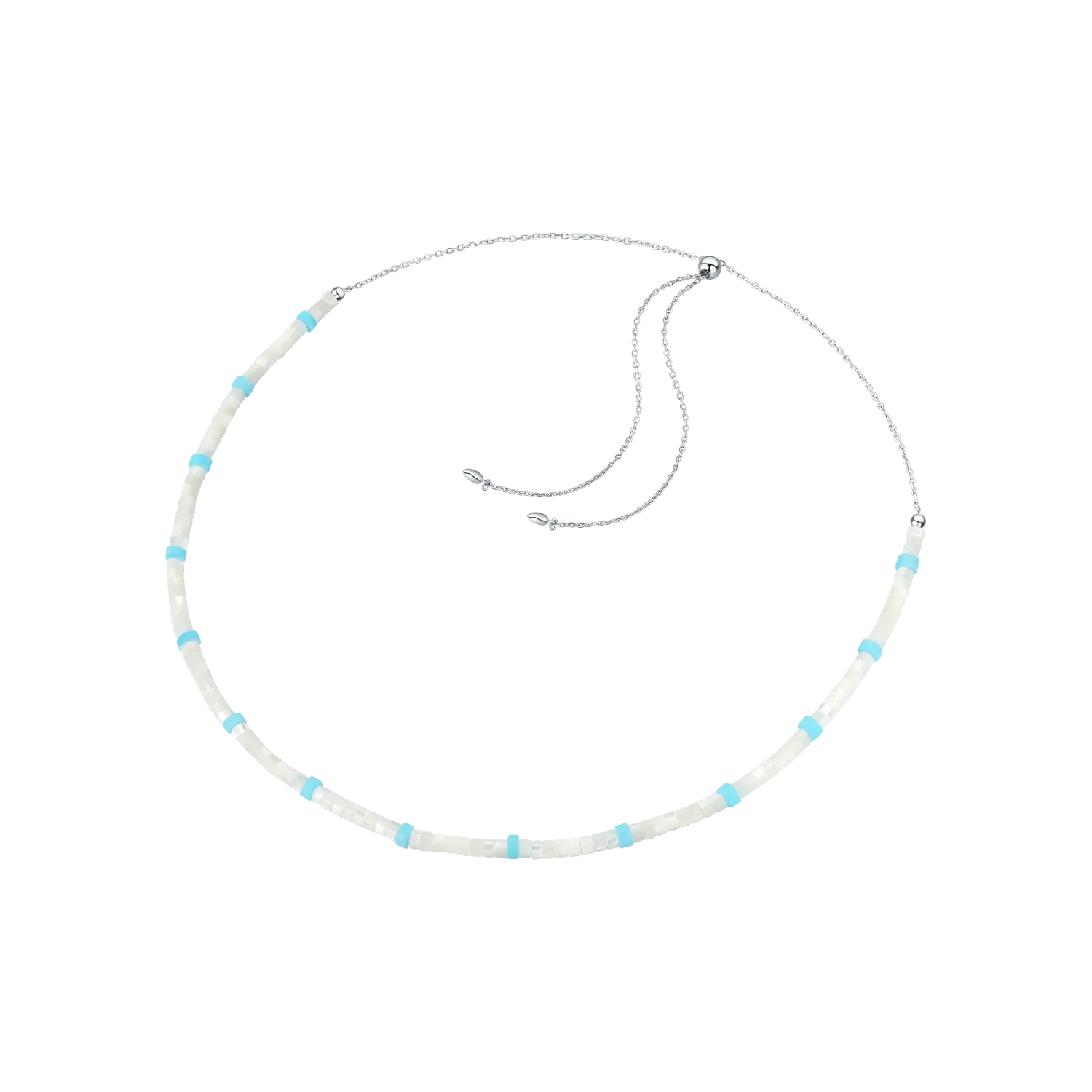 Moon Lake Beaded Necklace