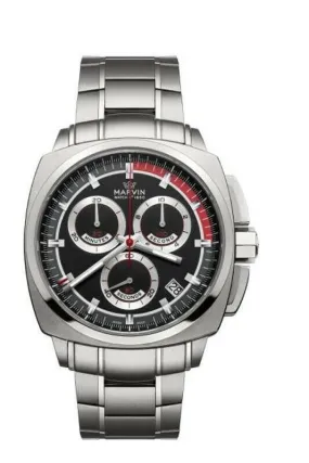 New Marvin Malton Cushion Chronograph Quartz Regatta Colors Watch M021.13.41.11