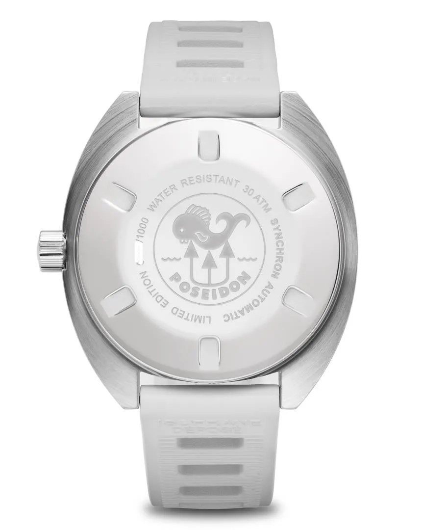 New SYNCHRON POSEIDON Diving Watch ISOfrane Rubber Limited Edition 481/1000