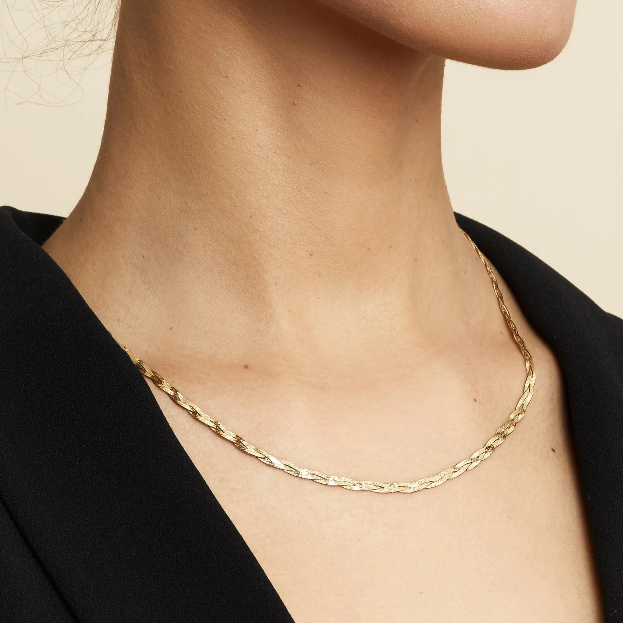 Now & Forever Herringbone Necklace