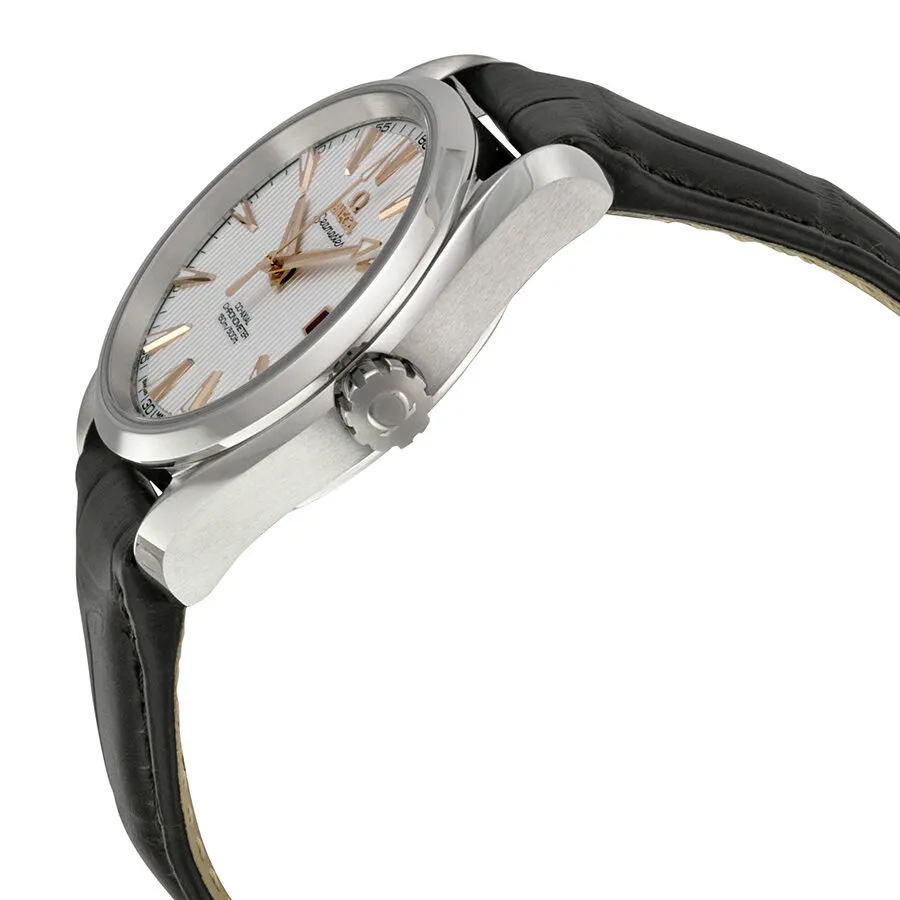 Omega Seamaster Aqua Terra Automatic Silver Dial Brown Leather Men's Watch 23113392102002 231.13.39.21.02.002