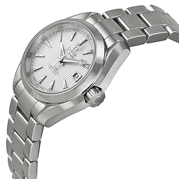 Omega Seamaster Aqua Terra Teak-opaline Silver Dial Ladies Watch 231.10.30.20.02.001