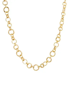 Open Link Gold Necklace