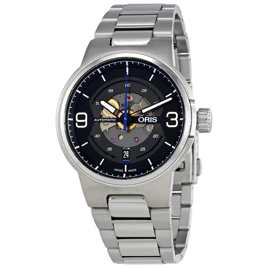 Oris Williams Engine Automatic Men's Stainless Steel Watch 01 733 7716 4164-07 8 24 50