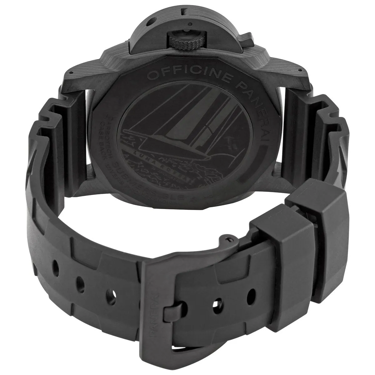 Panerai Submersile Carbotech Luna Rossa Automatic Men's Watch PAM01039