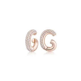 Pave Diamond Ear Cuffs