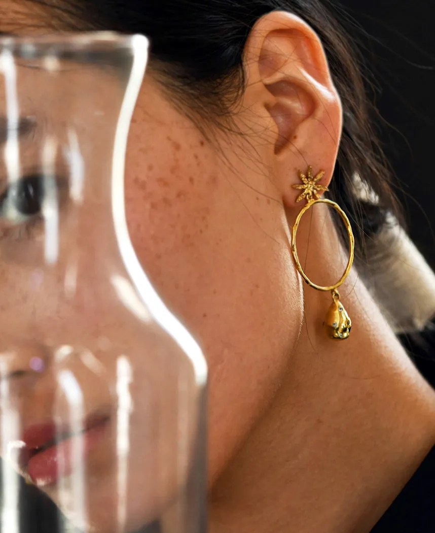 Pearl Cinnamon Earrings