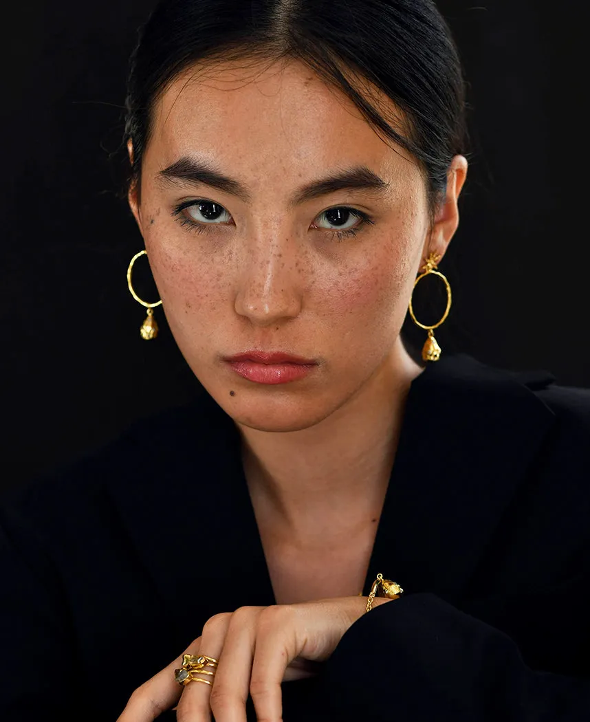 Pearl Cinnamon Earrings