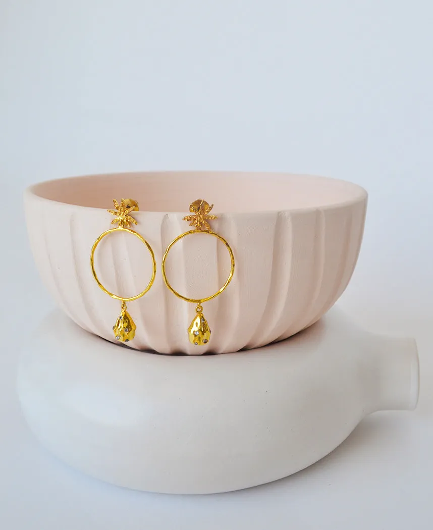 Pearl Cinnamon Earrings