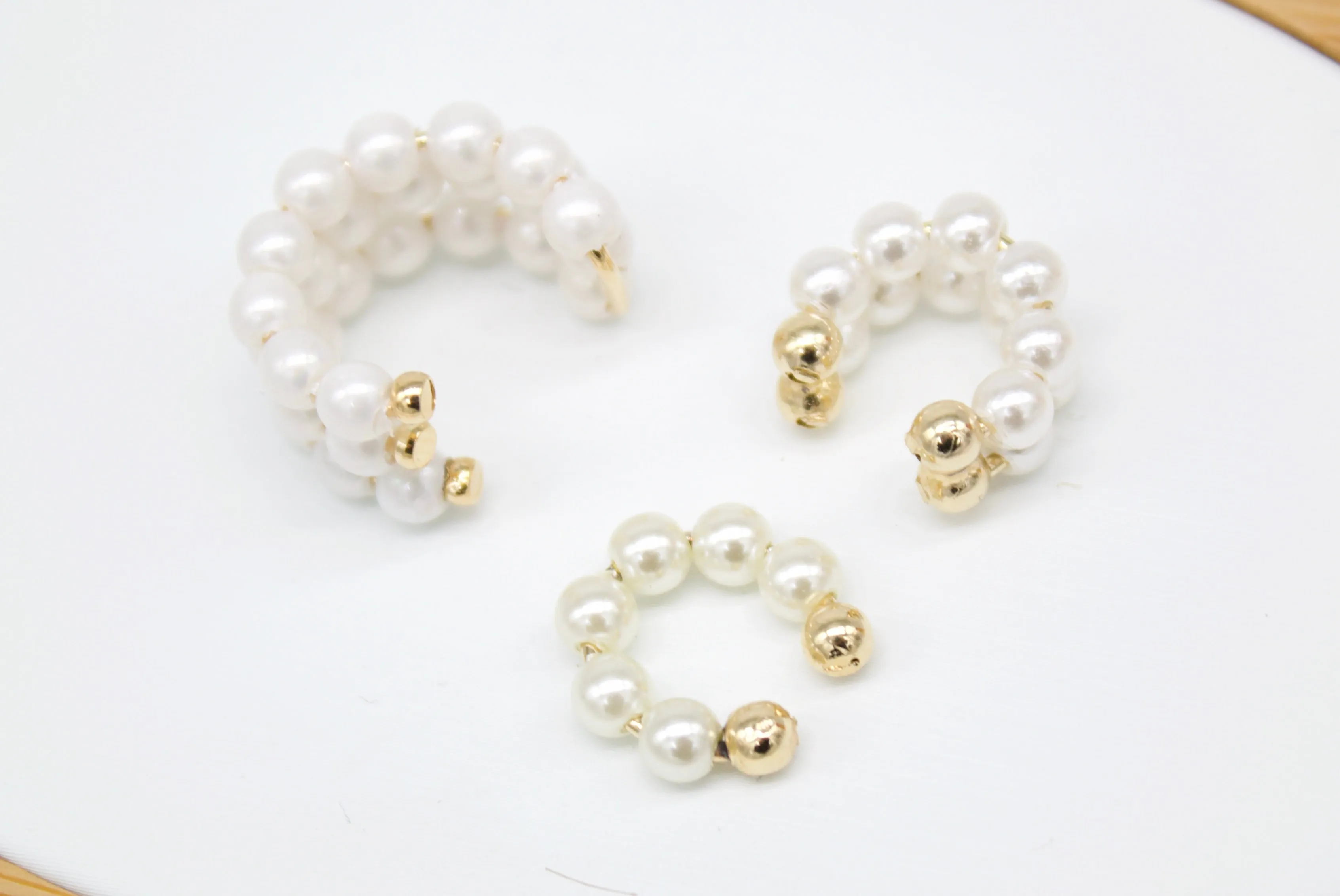 Pearl Ear Cuffs (L170)(K245-245A)