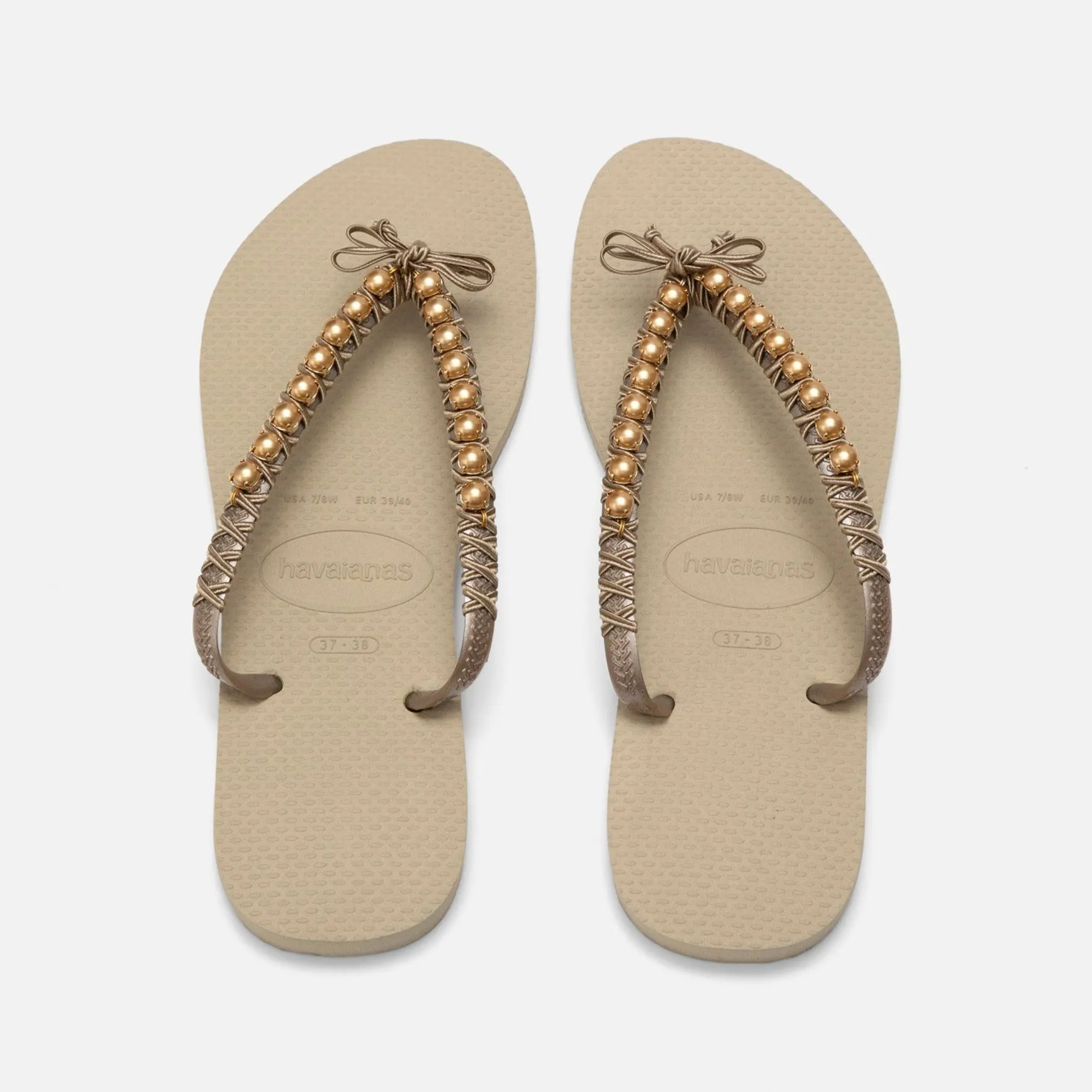 Precious Pearls Flip Flops