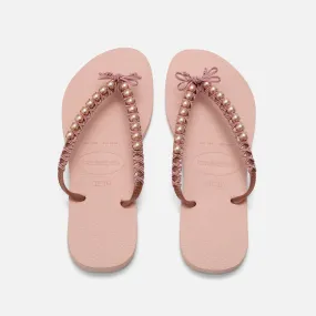 Precious Pearls Flip Flops