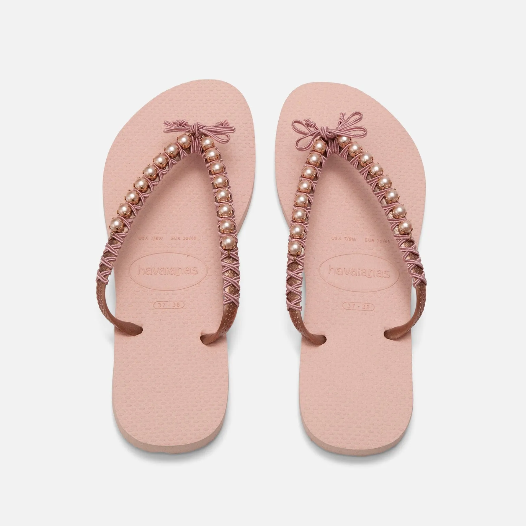 Precious Pearls Flip Flops