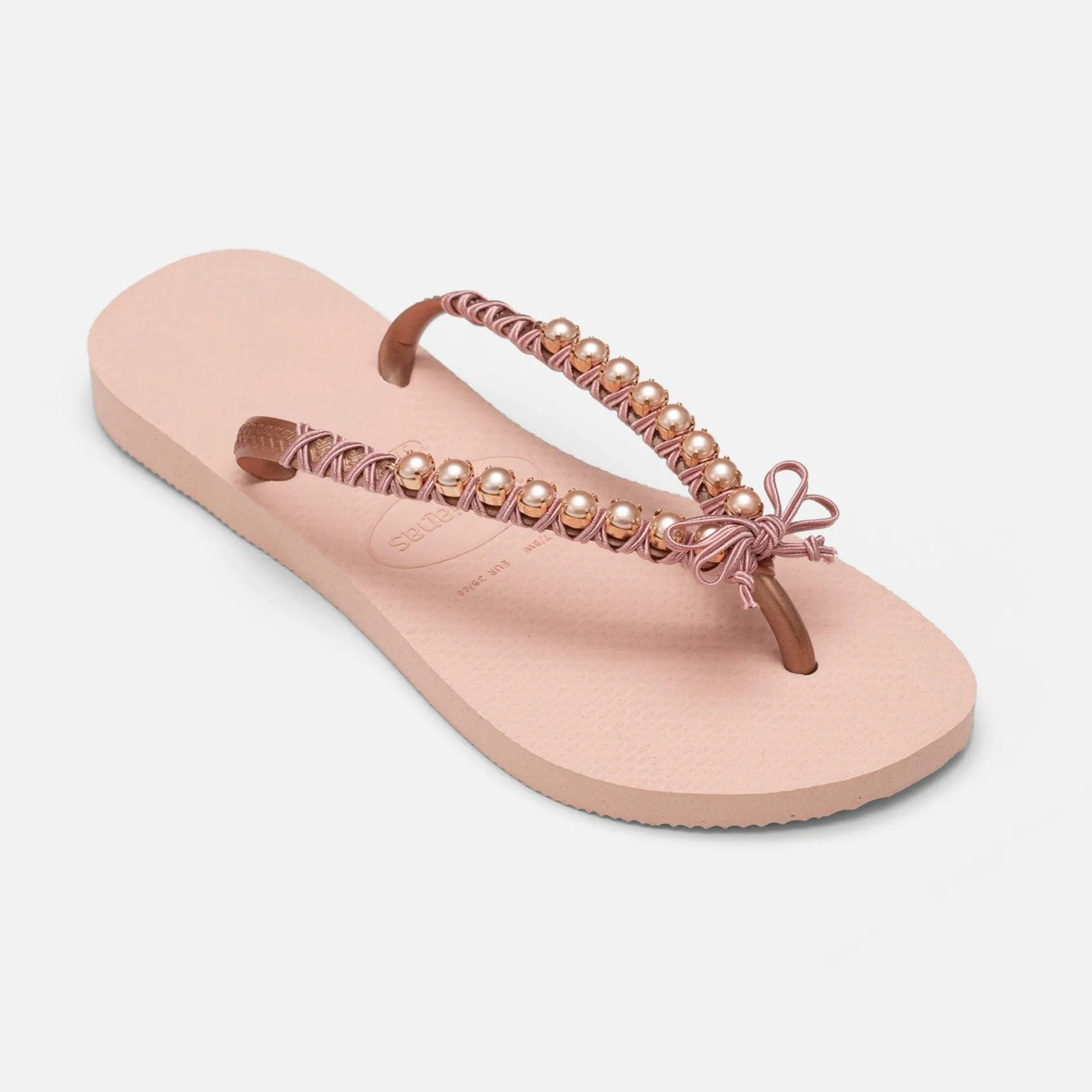 Precious Pearls Flip Flops
