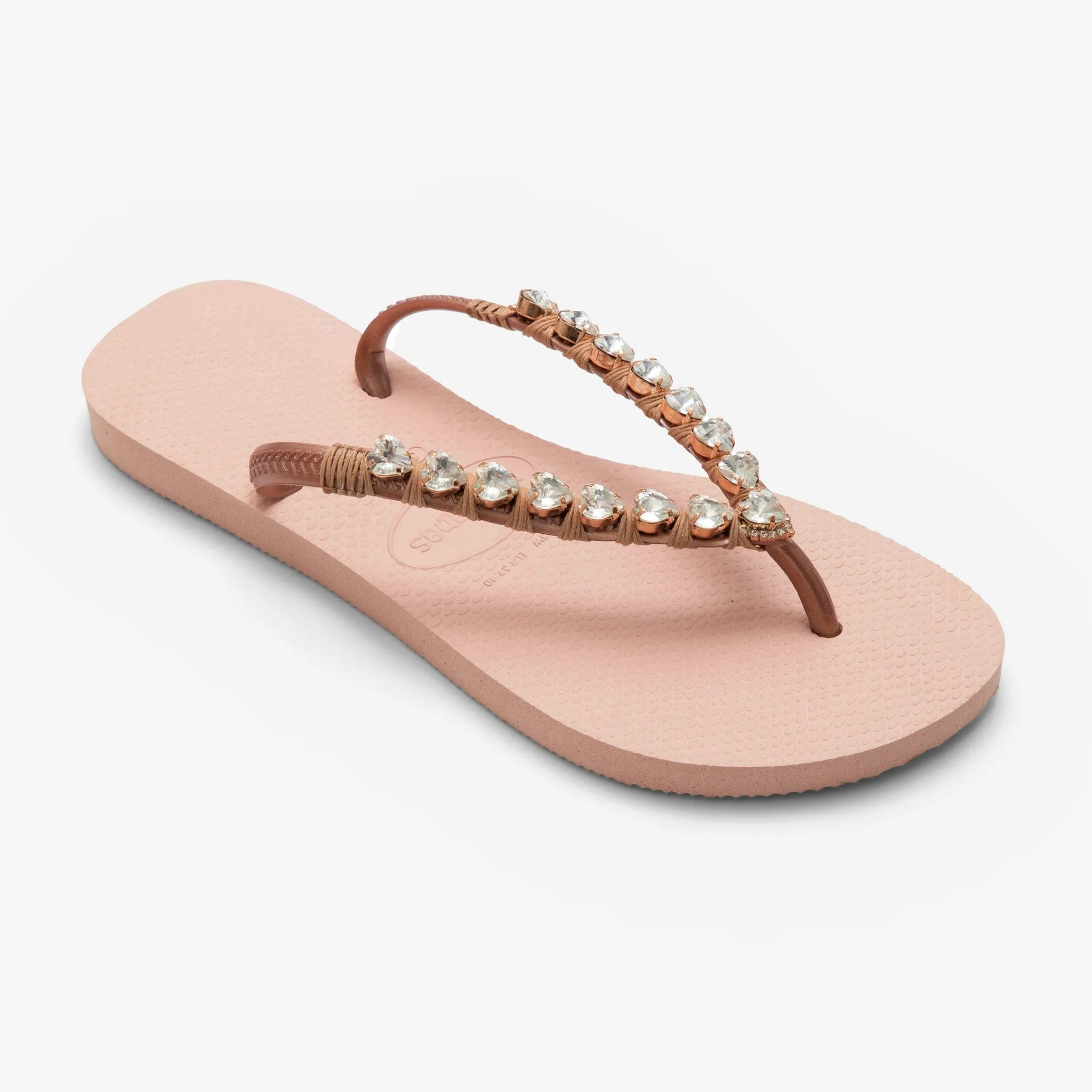Queen of Hearts Flip Flops