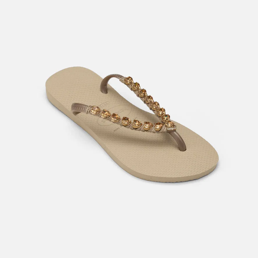 Queen of Hearts Flip Flops