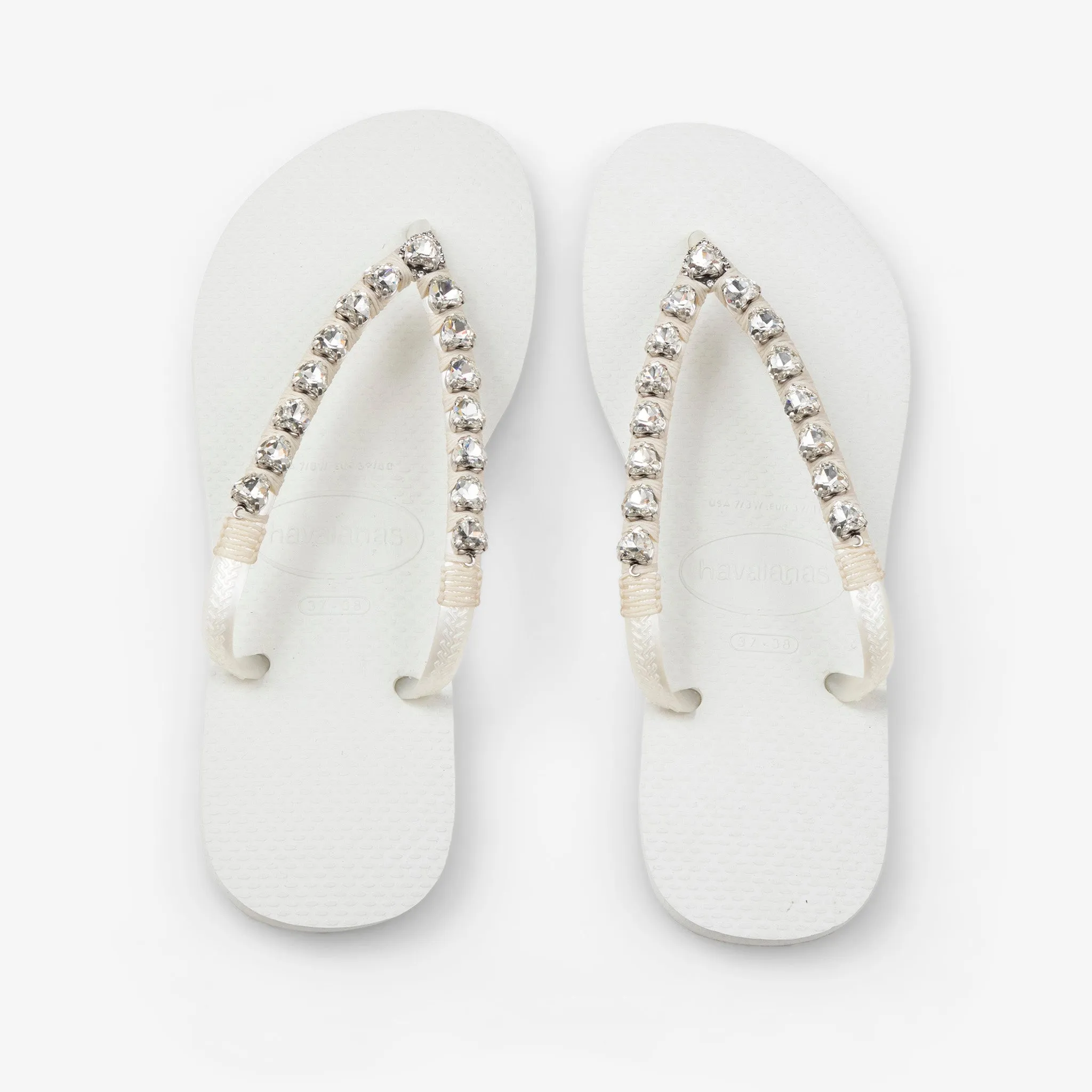 Queen of Hearts Flip Flops