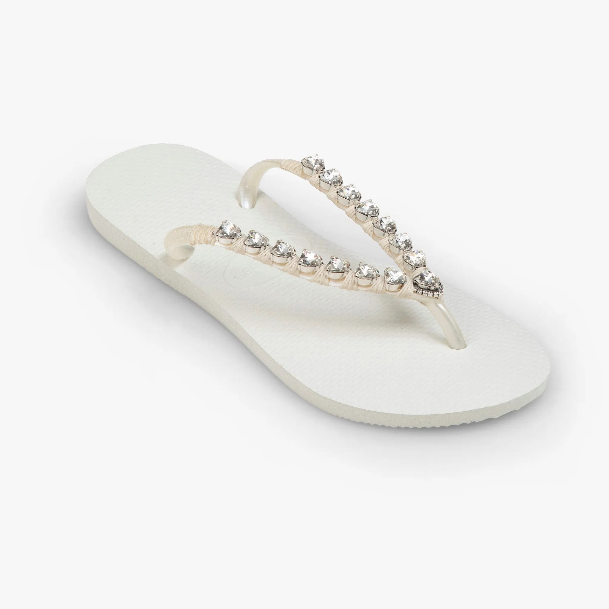 Queen of Hearts Flip Flops