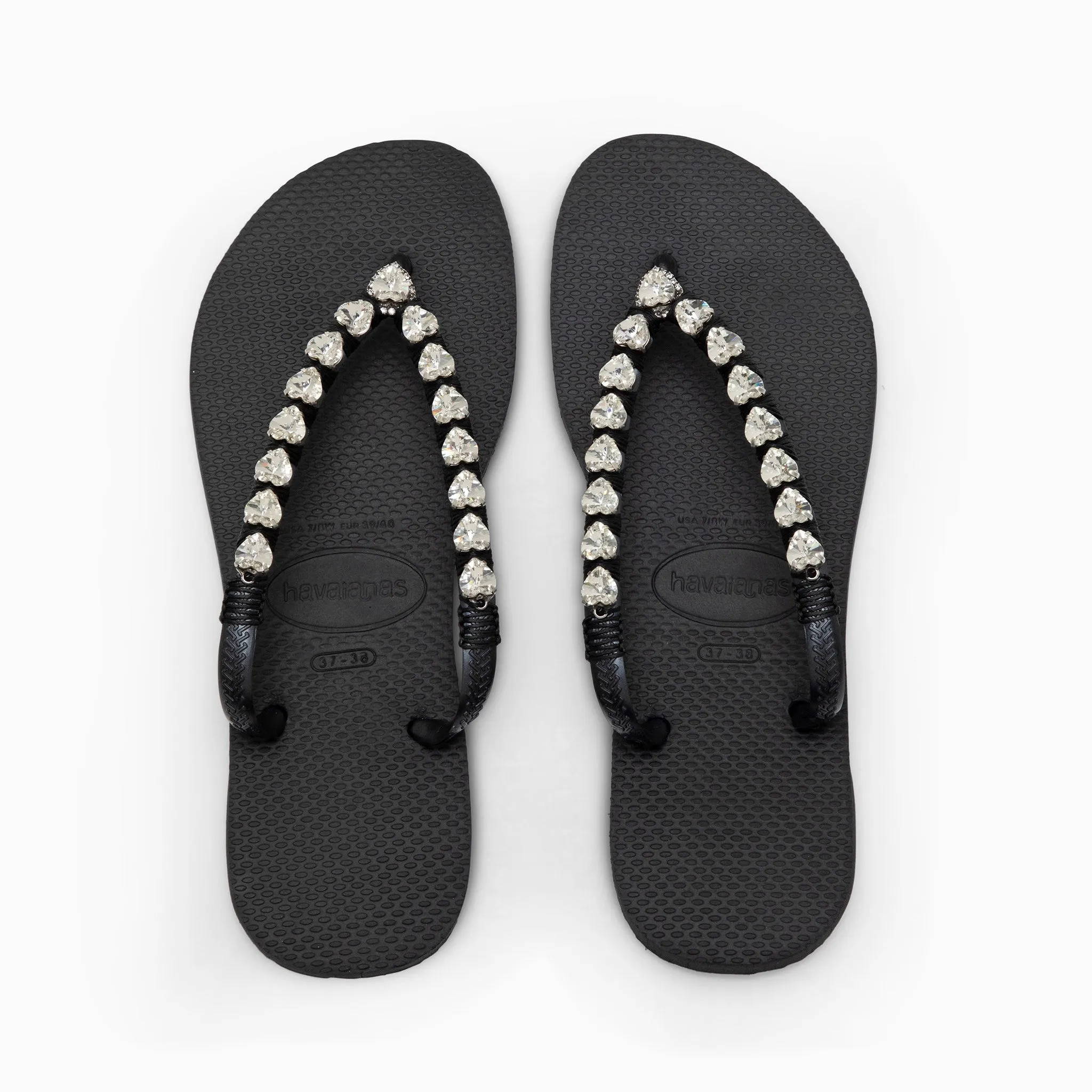 Queen of Hearts Flip Flops