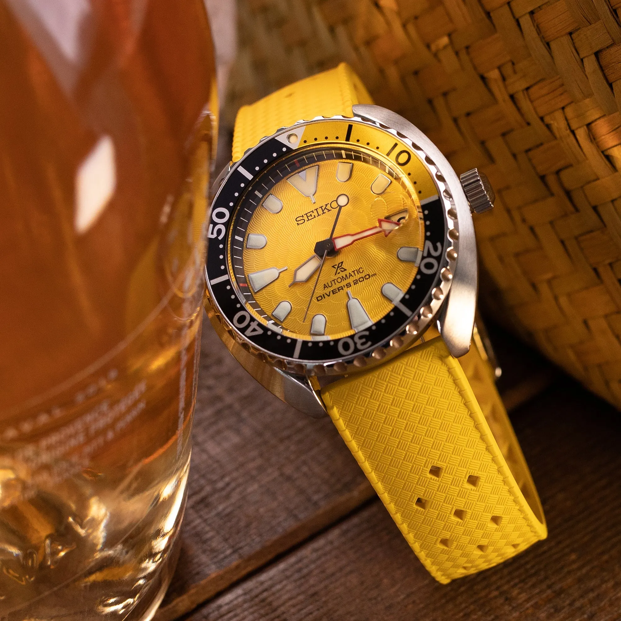 Quick Release Tropical-Style FKM rubber, Yellow