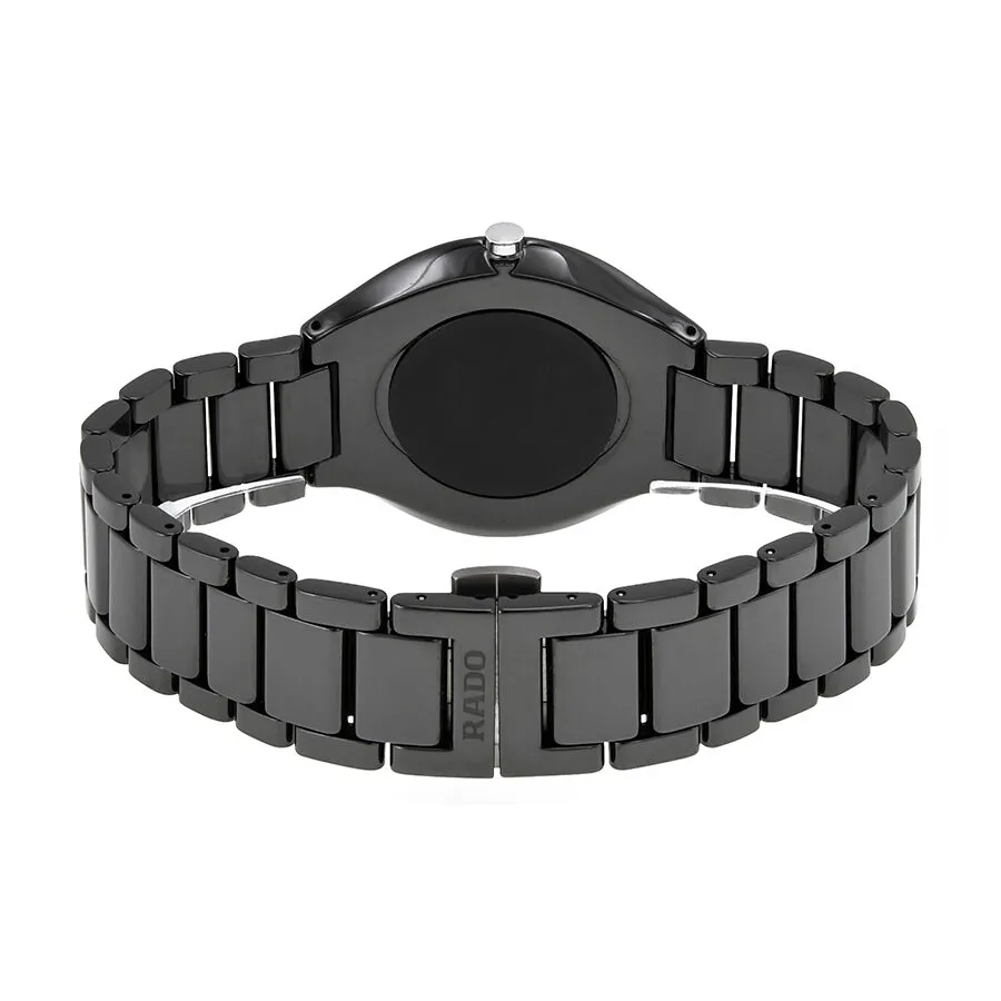 Rado Thinline Black Dial Ceramic Men's Watch R27741162
